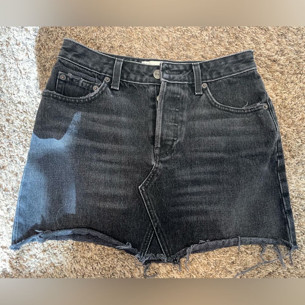 Reformation Denim Skirt